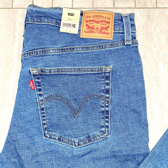 Levi's Women Ribcage Bootcut Button Fly Denim Jeans Size 20W - Picture 6 of 9